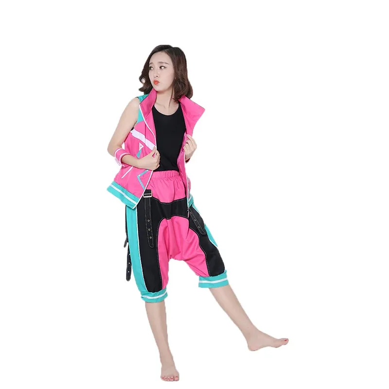 

Костюм для косплея Ensemble Stars Wink, выполненный на заказ розовый и синий, 2-стильный наряд, высокое качество 11