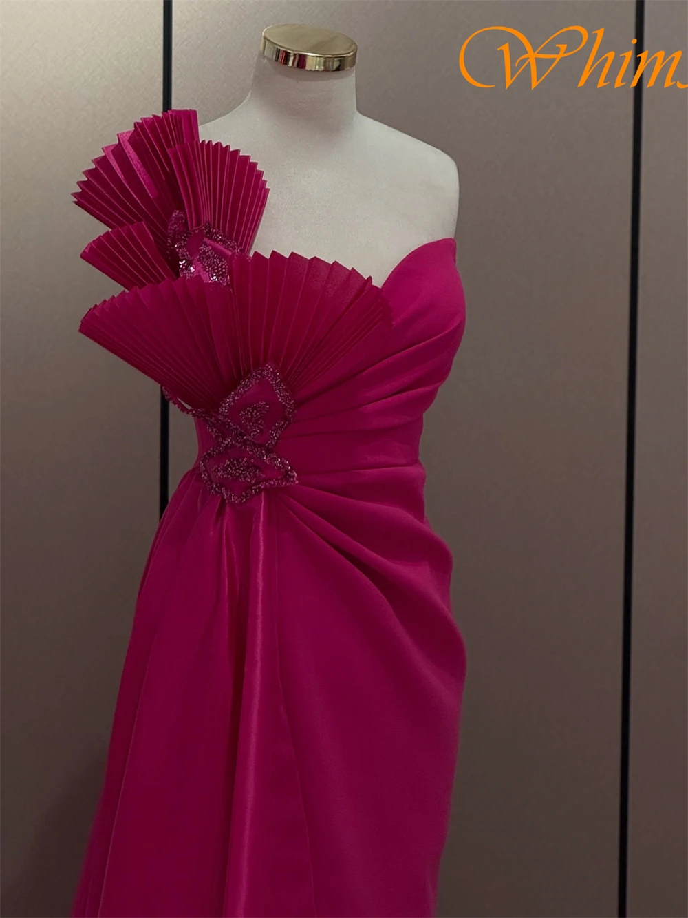 Модное вечернее платье без бретелек без рукавов по индивидуальному заказу, высококачественные трикотажные платья для выпускного вечера, нежные вечерние платья с рюшами