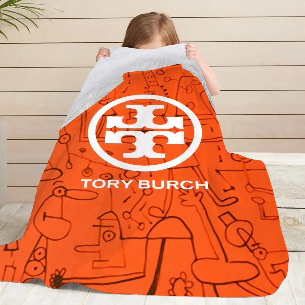 T-tory Small Blanket Cover Brand Baby Blankets Kids Blanket Knee Blanket Blankets Winter Blanket B-burch Sml Downy Bed Throw