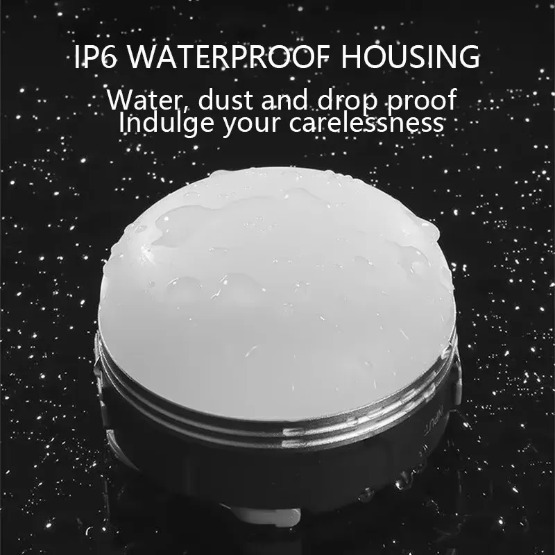 Luz de Camping portátil con imán/gancho, tienda de campaña recargable para exteriores, lámpara de emergencia para el hogar, linterna impermeable para acampar y pescar