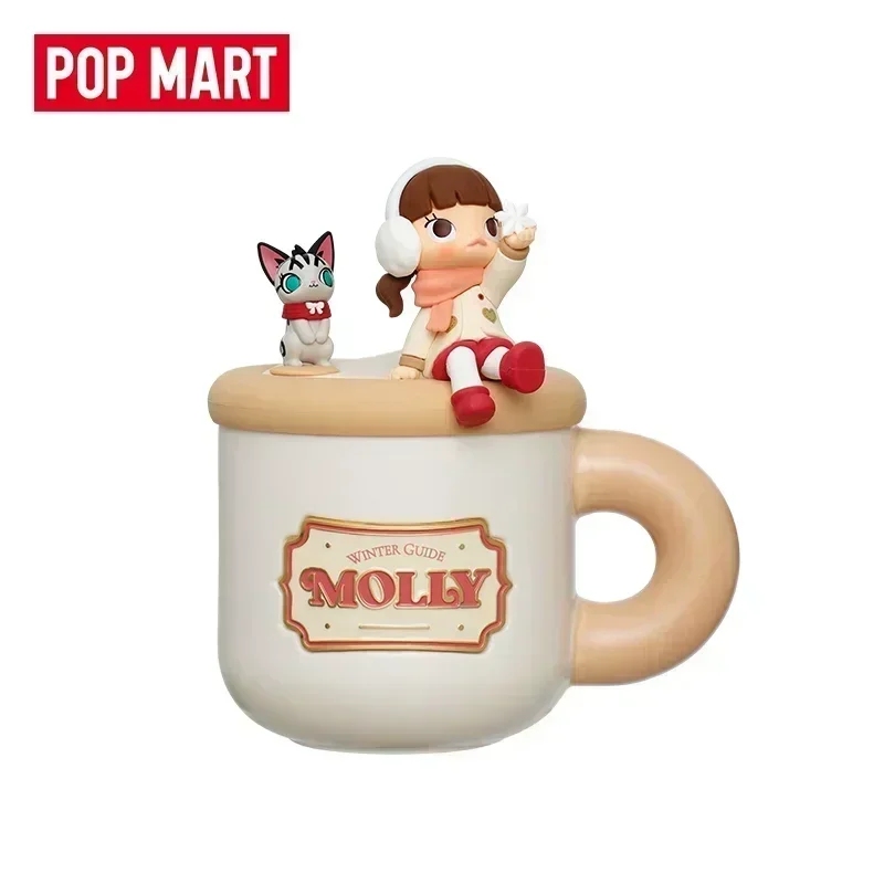 

POP MART Molly Winter Fit Check Series Action Figure - Фигурка-сюрприз в закрытой упаковке, милая коллекционная модель, подарок на день рождения, загадочная коллекция