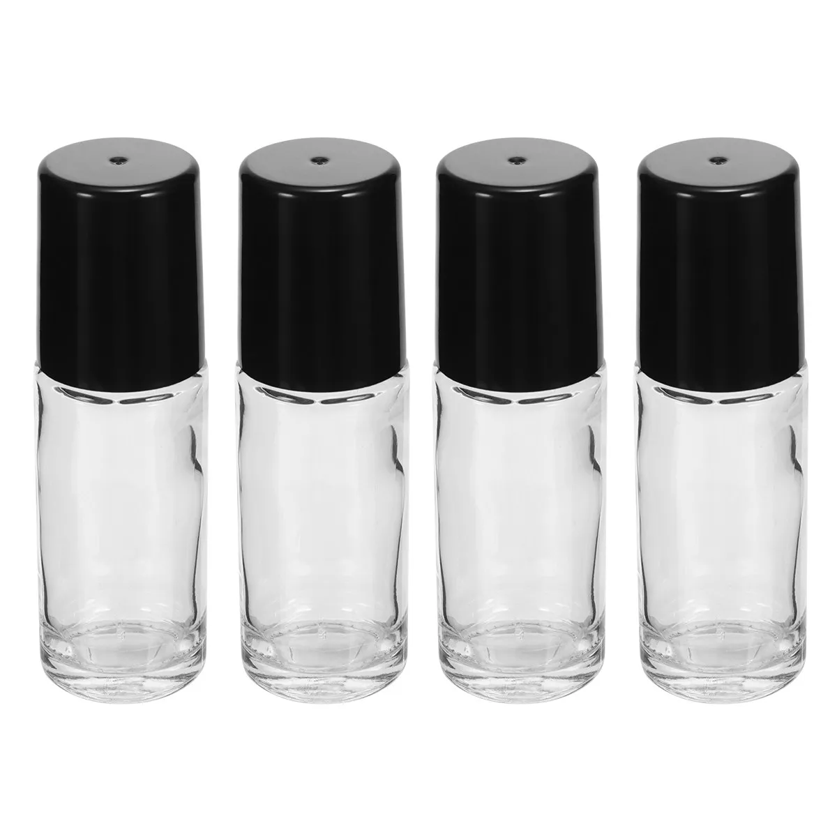 

4Pcs 30Ml Essential Oil Bottle Roll-on Empty Portable Refillable Leak-Proof Subpackaging Bottle for Travel Home Use