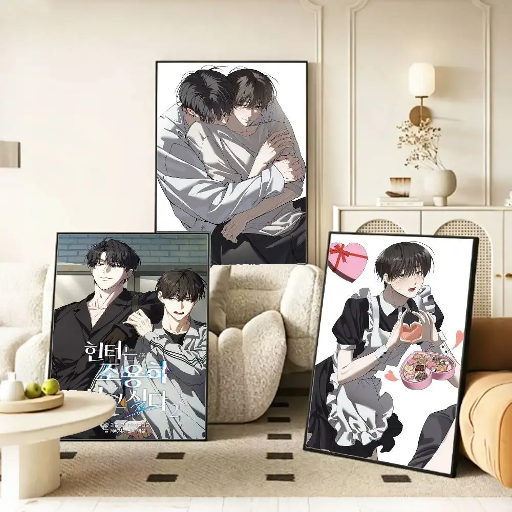 BL T-The Hunters Gonna Lay Low Poster HD Self Adhesive Waterproof Wall Art Ideal for Home Office Dorm Gift