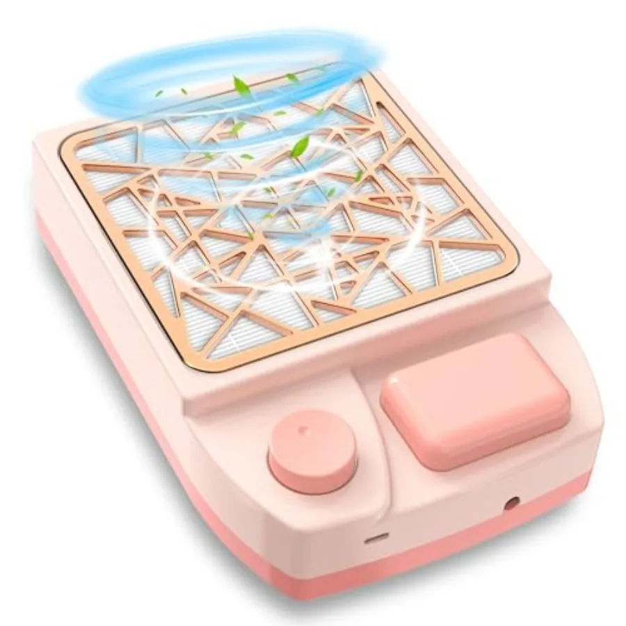 

Мощный пылесборник для маникюра 4000 об/мин с регулируемой скоростью, перезаряжаемый, с многоразовым фильтром, вентилятор-пылесос для мастеров маникюра