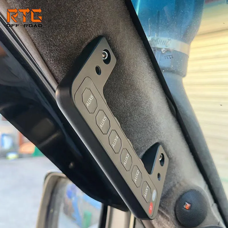 RTG Switch Panel for Nissan Patrol‌ Y61 Modified Parts Gang Grab Handle Car Controller Switch Panels