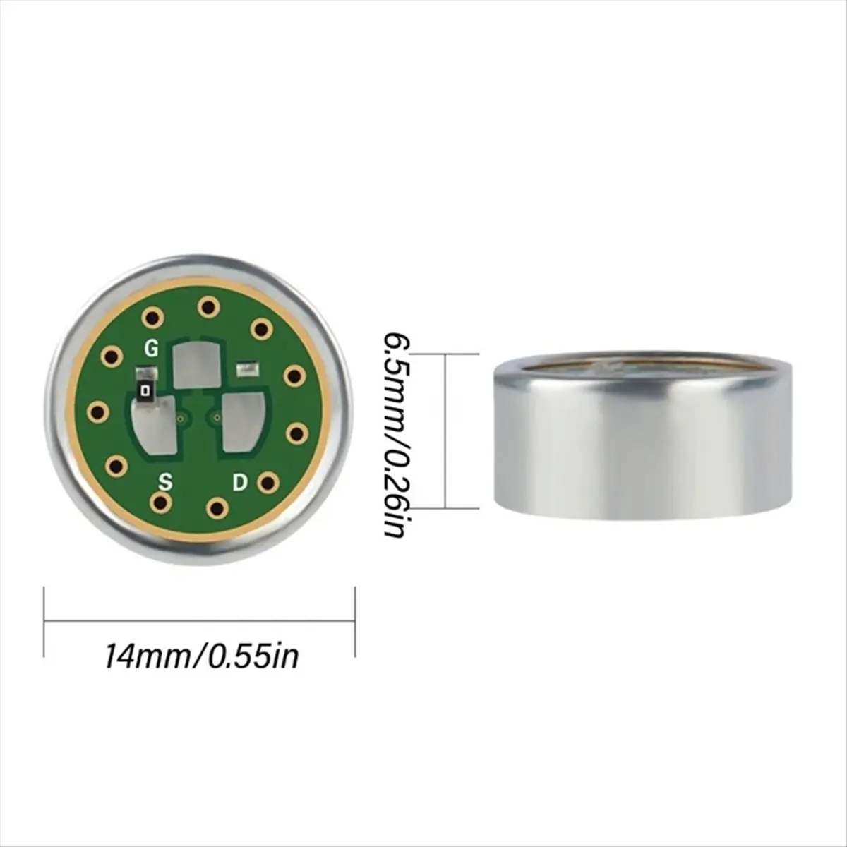 Special Offer-Sensitive Sound Microphone Cores Large Diaphragm Electret Condenser Microphone Cores for Live Performances Studio