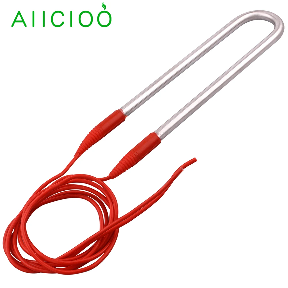 DC U Type Immersed Heater Resistance for Water Heat 24v SUS304 Electirc Tubular Heating Element with 1m Wire 200w 300w 400w 500w