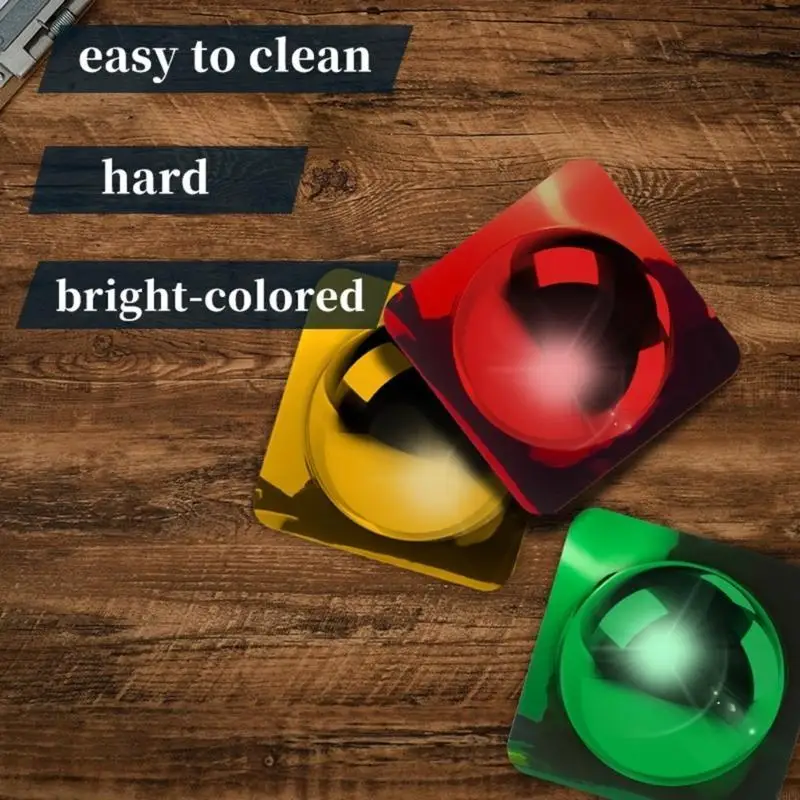 3pcs 감각 벽 유리 어린이를위한 벽 장식을위한 아크릴 버블 유리 교실 홈 감각 방 장식 시각적 자극