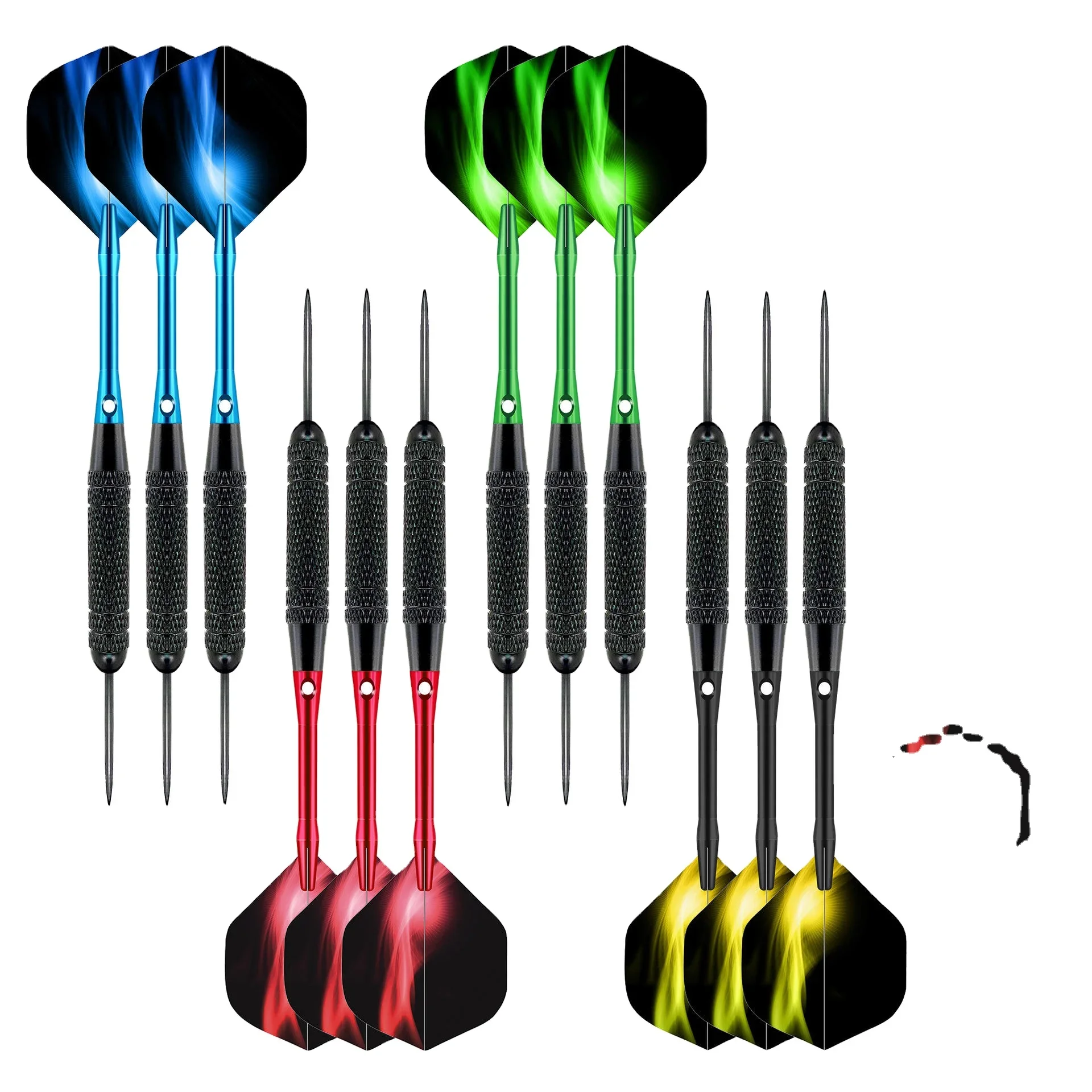 High Quality Soft Tip Tungsten Darts 12 Pieces Harrows Soft Tip Darts Kids Dart