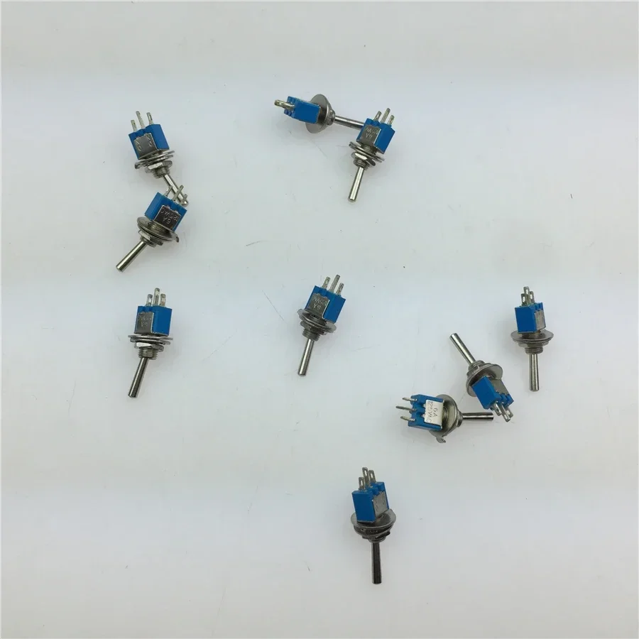 STARPAD Motorcycle Switch Accessories Motorcycle Miniature Toggle Switch Mounting Hole 5MM 10pcs