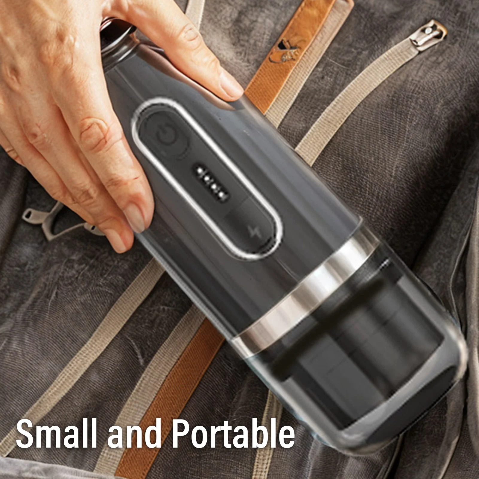 

Compact Electric Coffee Maker 3-in-1 Portable Heat Insulation Leakproof for Car Travel And Camping - Efficient Brewing Device