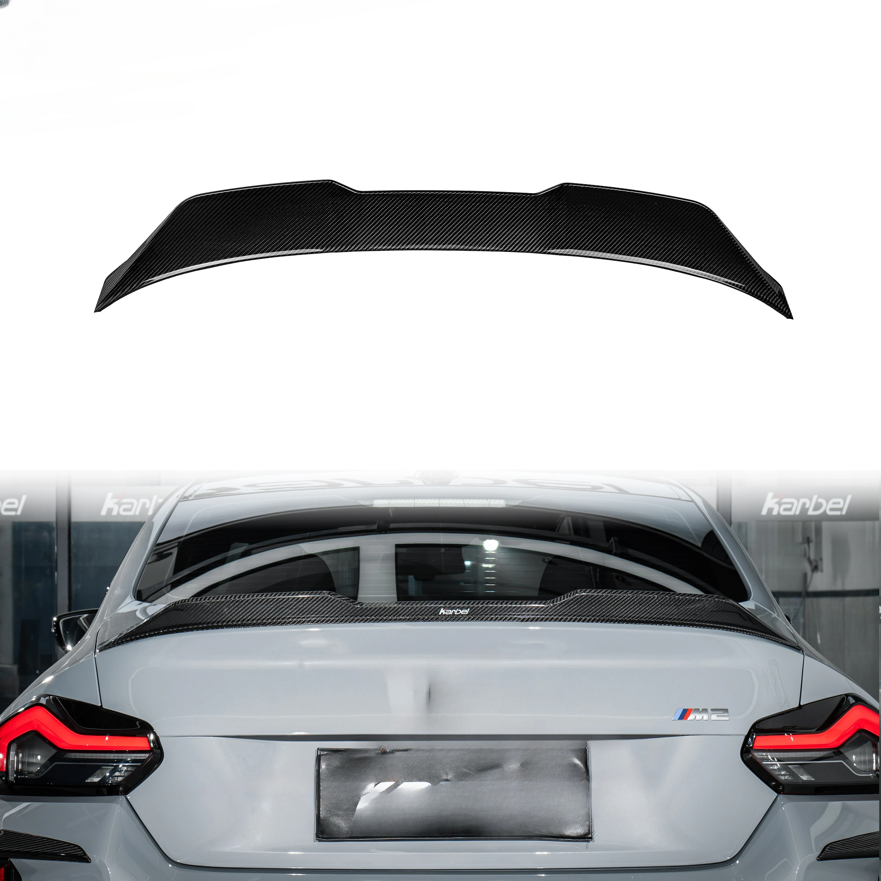 

Karbel Carbon Fiber Rear Trunk Lip Tail Wing for G87 M2 M240icustom