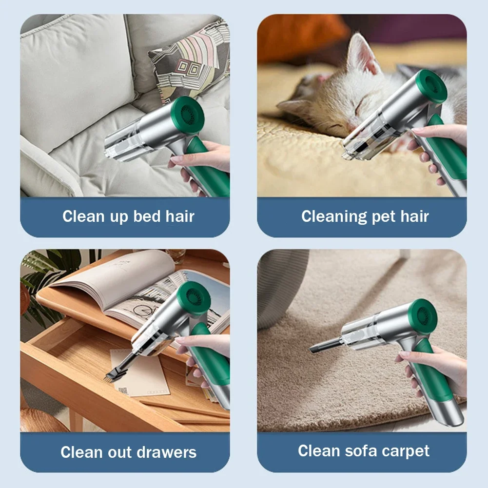 Автомобильные товары без матового пылесоса*19000pa*3*2000мАч для удаления и накачки пылесоса «три в одном»