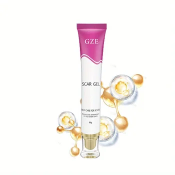 GZE Scar Care Gel Acne stretch mark Cream With Allantoin, Vitamin E, and Silicone -…