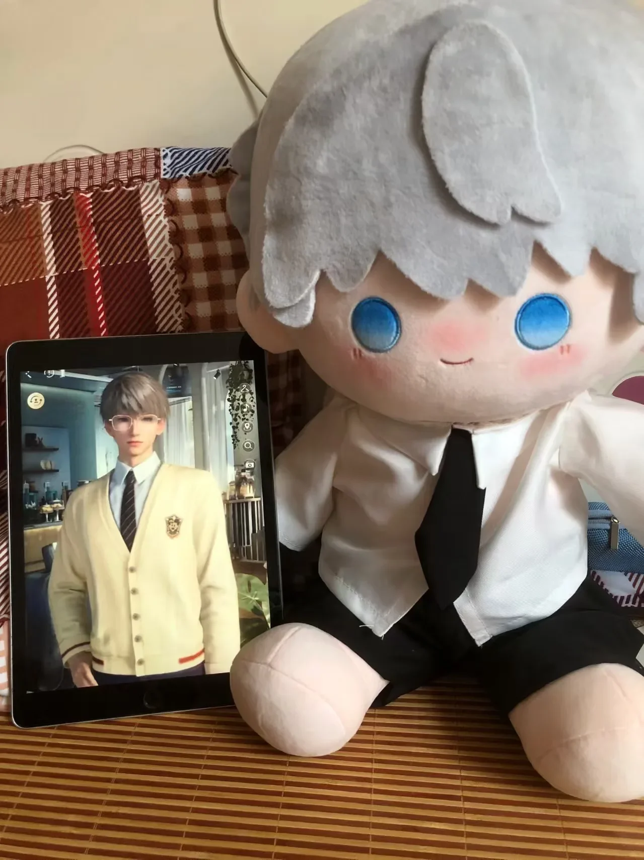 Love and Deepspace Cartoon Cotton Doll Clothes Set Xavier Zayne Rafayel ralayo Sylus 40cm Cotton Doll\'s Clothes Doll JK Uniform