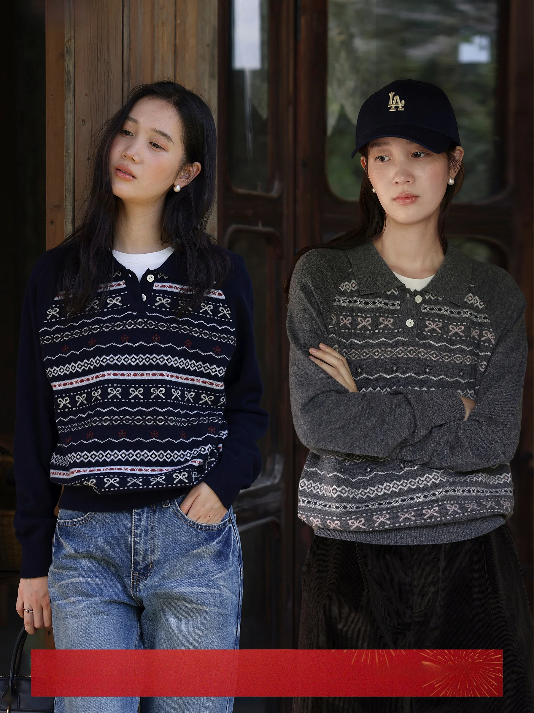 

Женский свитер MUNNS из чистой мериносовой шерсти с узором Fair Isle, приталенный, мягкий, теплый, в ретро-стиле, винтажный, с узором, в стиле кэжуал