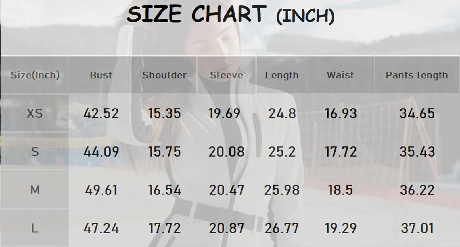 ชุดจั๊มสูทแบบชิ้นเดียวสำหรับฤดูหนาว แฟชั่น อบอุ่น กันลม กันน้ำ ระบายอากาศ ชุดสกี ชุดกีฬาสำหรับผู้หญิง