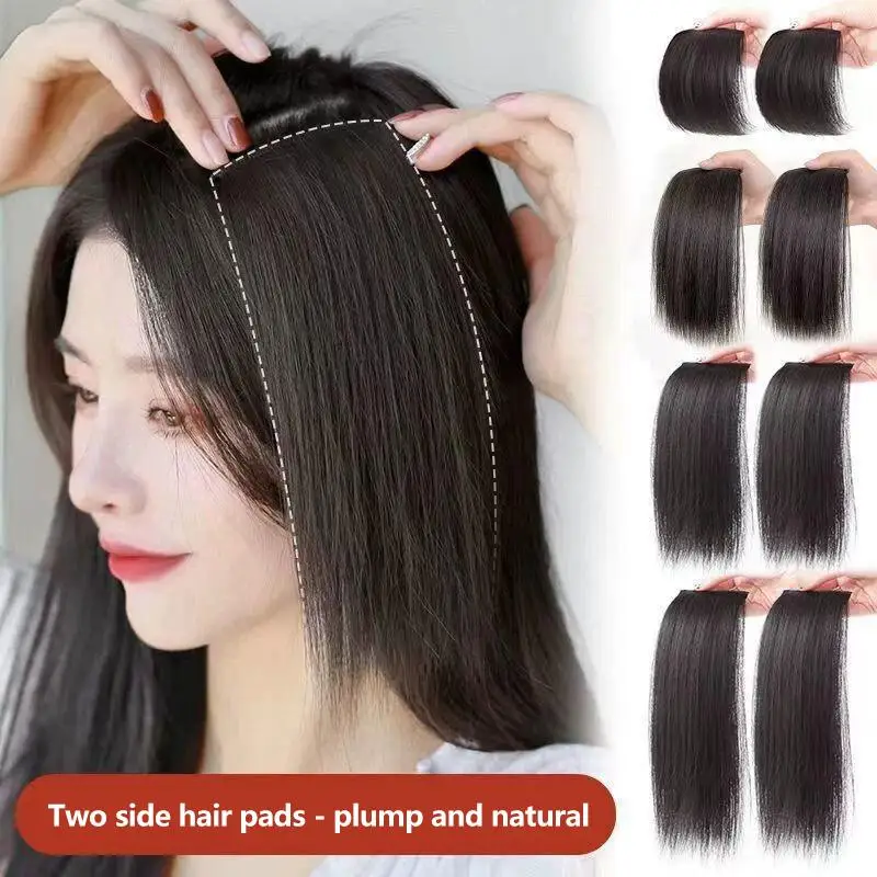 Women's Hair Volumizing Clip Wig Piece Creates Natural Hair Root Volume Holds Style All Day No Worries About Clip Being Visible
