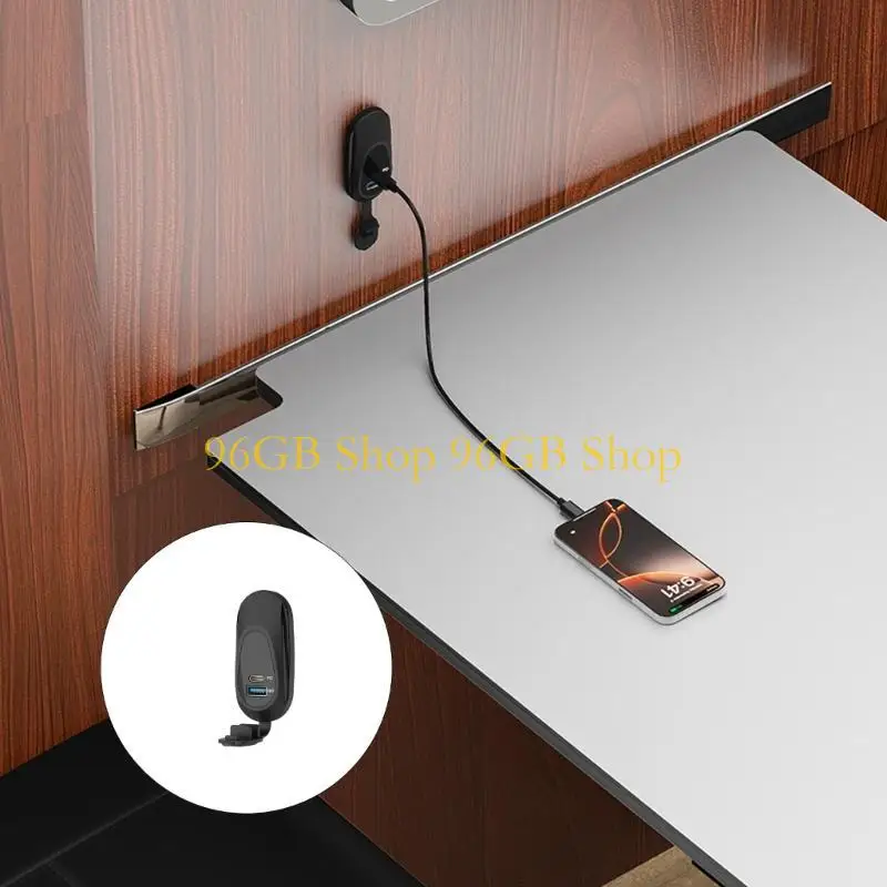 

96 ГБ 2/3-портовая USB-розетка Type-C с водонепроницаемыми колпачками для автомобиля, грузовика, лодки, универсальная розетка C