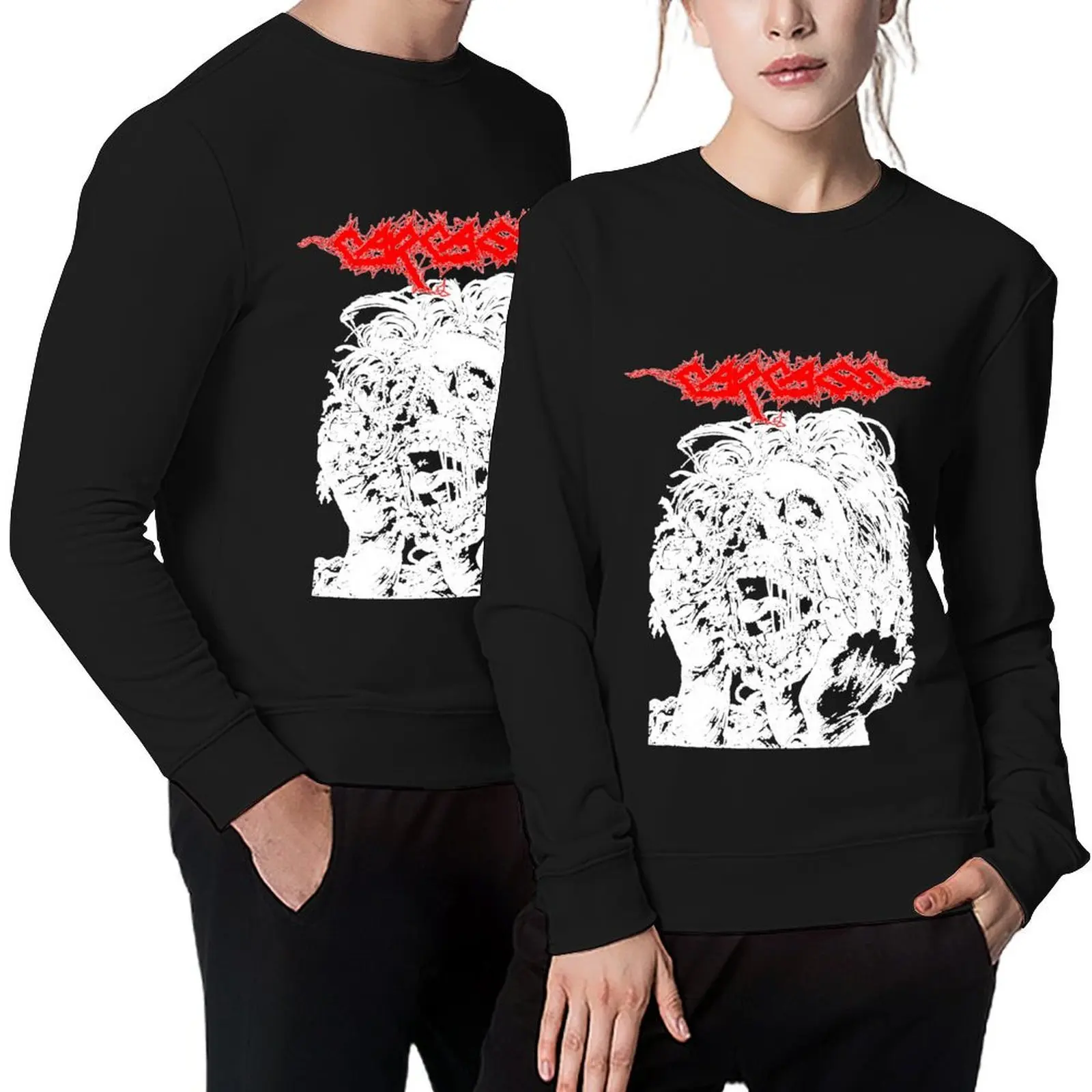 

Carcass Gore Shriek Underground Pullover men clothing tracksuit men men's clothes clothes for men anime sweatshirt