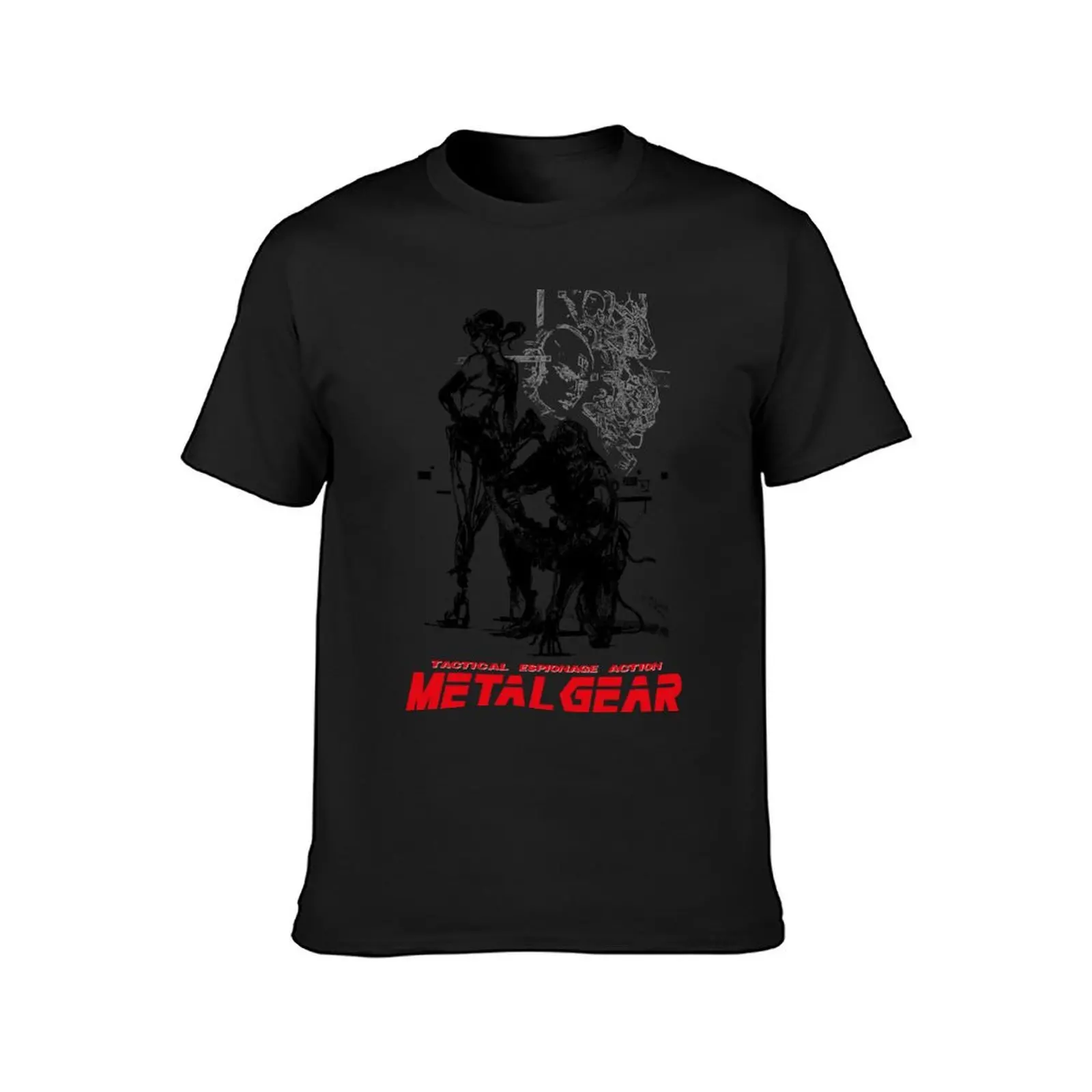 Metal Gear Solid T-Shirt for a boy graphics boys whites quick-drying black t-shirts for men