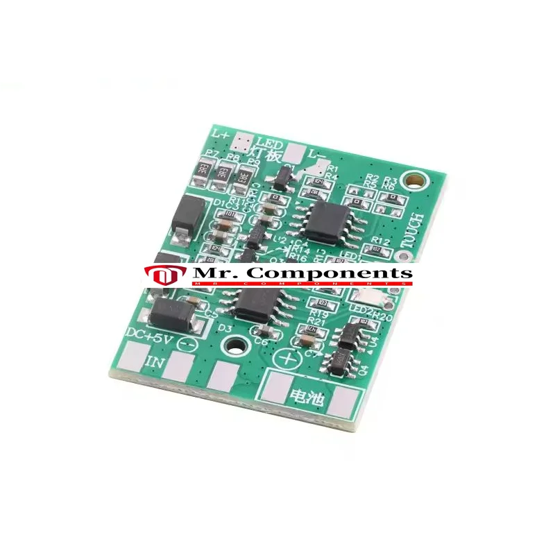 1PCS DC LED With Charging Protection Stepless Touch Dimming Table Lamp Control Board DIY Repair General Desk Lamp Circuit New