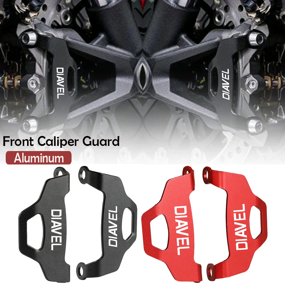 Front Brake Caliper Cover Guard Protection FOR Ducati Monster Hypermotard 950 SP Scrambler 1100 Multistrada 1260 S 1200 DesertX