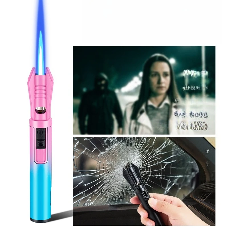 

Outdoor Compact and Portable Handheld Spray Gun Lighter Transparent Visible Window Mini Welding Gun