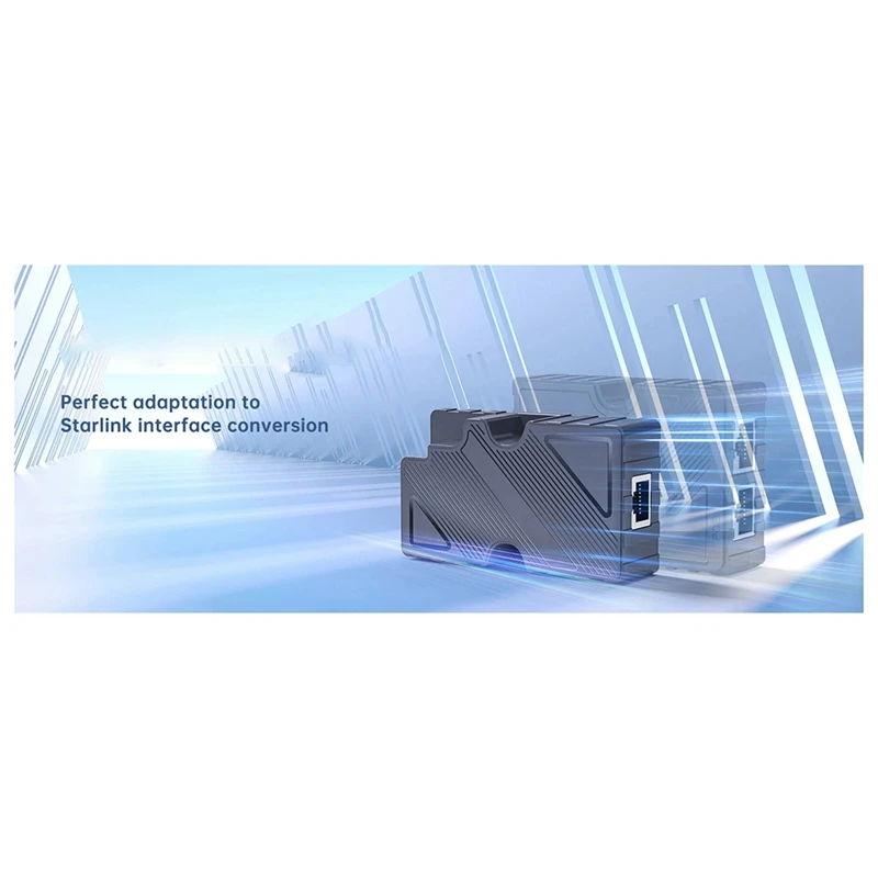 For Dishy Cable Adapter to RJ45 Connection for Ethernet Adapter PoE Injector for-ABWO