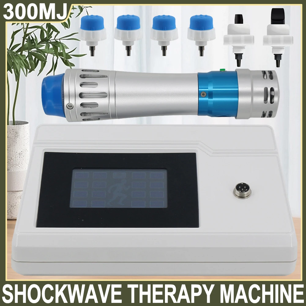 Professional Shockwave Therapy Machine 300MJ For Effective ED Treatment Pain Relief Limbs Massage Shock Wave Portable Massager