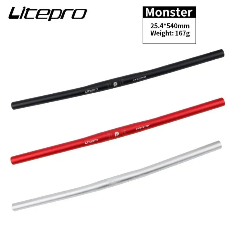 25.4mm*580/540mm Ultralight Handlebar Folding Handlebar Horizontal Lp Straight Handle