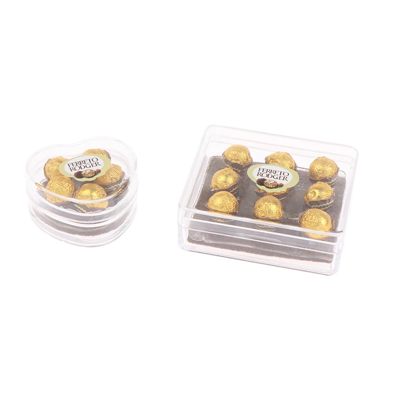 1:12 Dollhouse Miniature Chocolate Gift Box Model Food Toy Kitchen Accessories