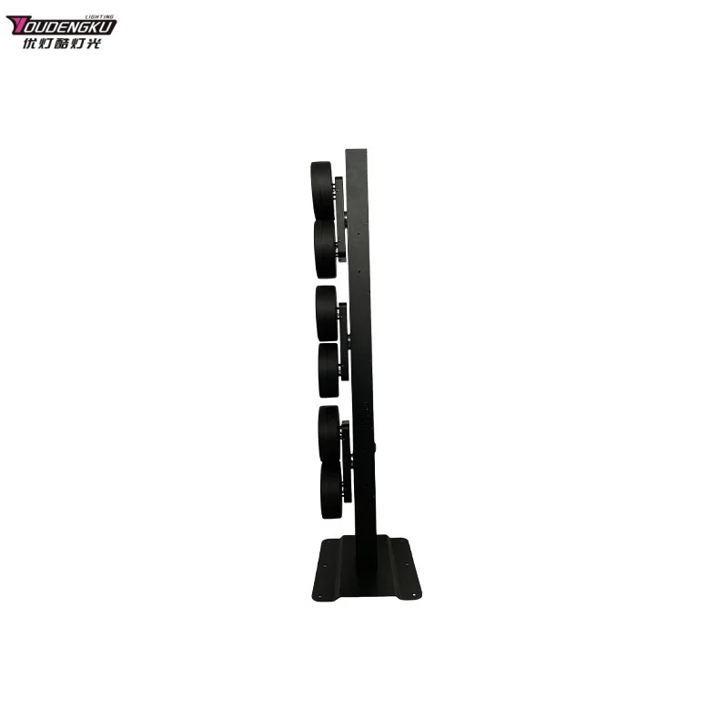 1 قطعة 6x60 واط الخطي COB خمر بليندر مصفوفة ضوء مصباح ليد بار سداسية جو المرحلة التمرير ستروب الإضاءة