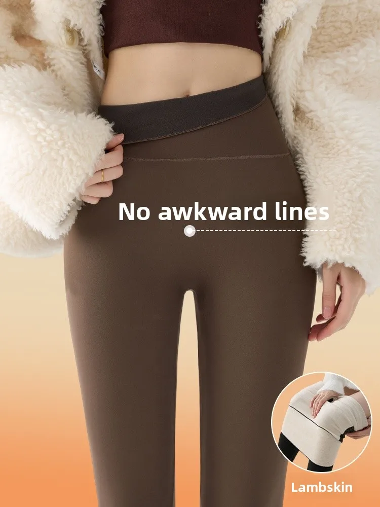 

Женские утепленные леггинсы для йоги с высокой талией, осенне-зимние, на флисовой подкладке, с эффектом утяжки живота, теплые, без швов, высокоэластичные, с эффектом подтяжки ягодиц