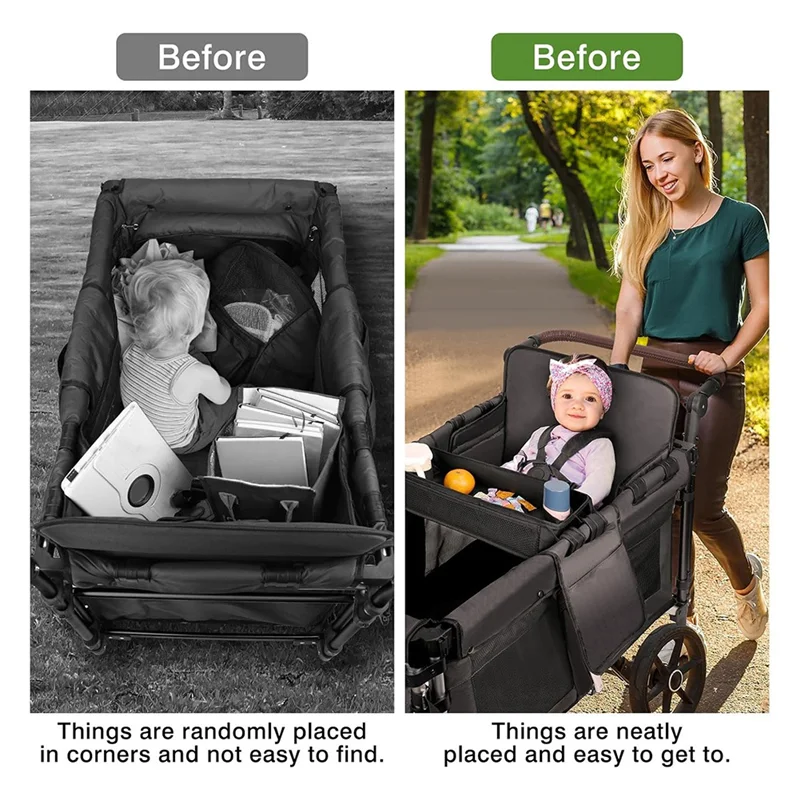 ملحق مرفق صينية الوجبات الخفيفة لعربة الأطفال AA01-لـ Wonderfold Wagon W2 Universal Mounting Kit