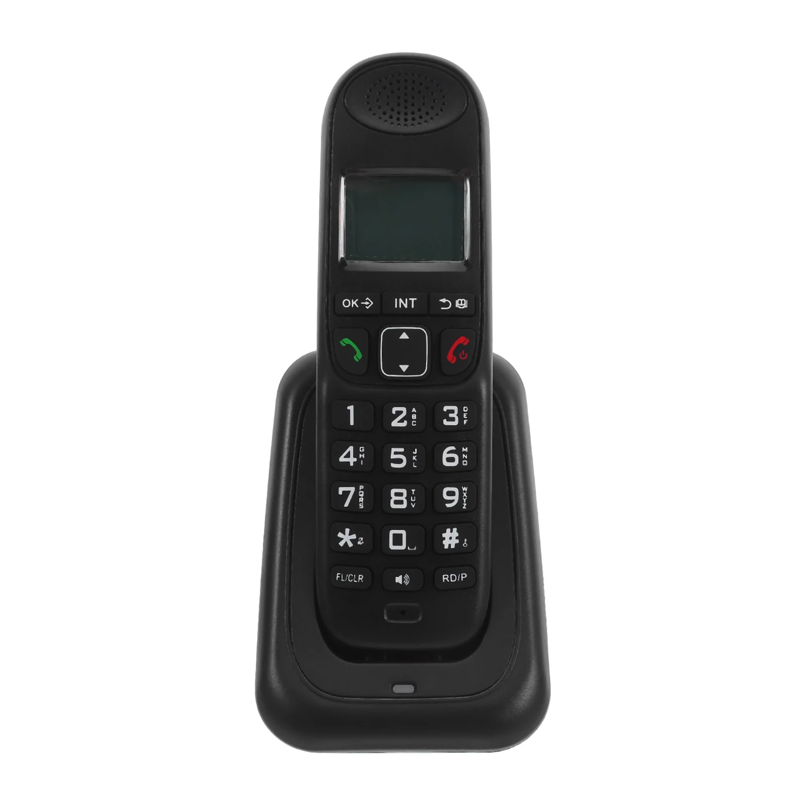 1 set 1 Set Digital Cordless Phone Large Lcd Screen Clear Sound Business Communication Device Wireless Office Home Telephone For