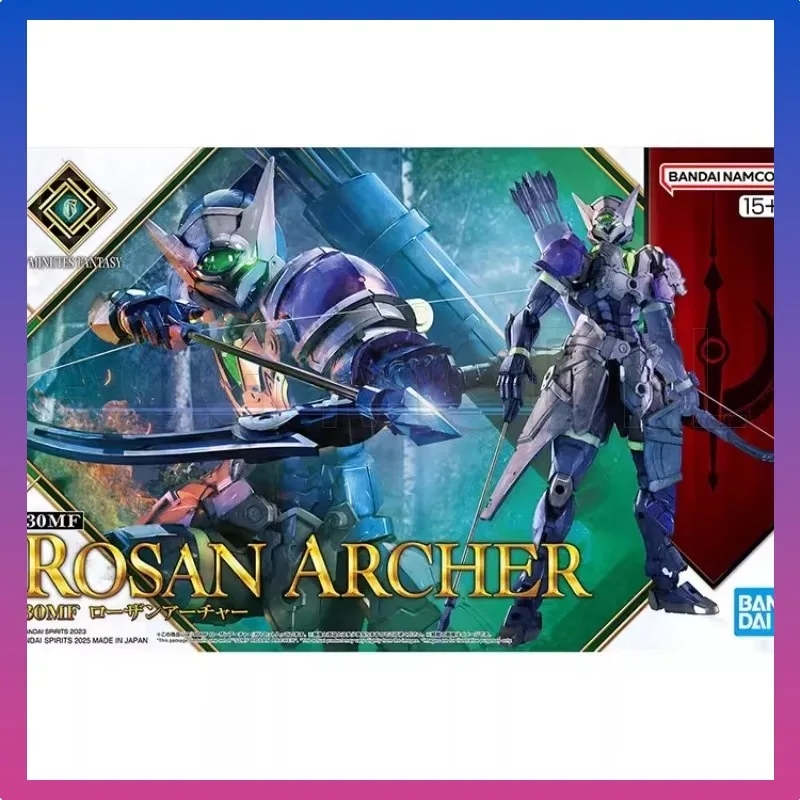 In Voorraad Bandai Originele 30MF 30ML Model Kit Anime Figuur 1/144 ROSAN ARCHER Actiefiguren Speelgoed Collectible Ornamenten geschenken