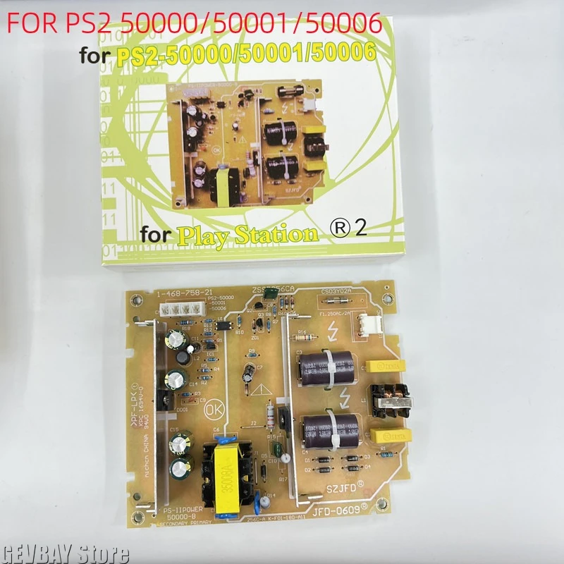 Power Supply Board for Sony PS2 Fat - 30000 To 39000 Built-in Transformer 110V-220V Universal