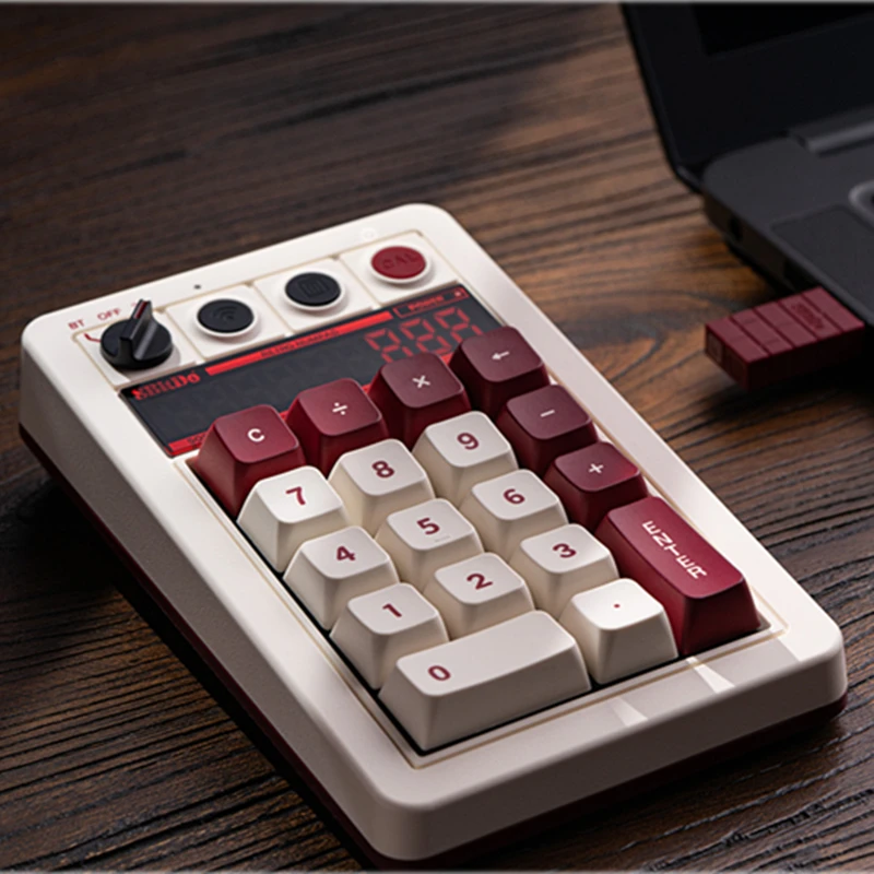 Imagem -02 - Teclado Gaming Mecânico com Dual Botões Programáveis Bluetooth Windows e Android 18 Chaves 8bitdo-retro