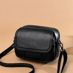 Nieuwe 100% Koeienhuid Merk Designer Vrouwen Tas Dames Schouder Messenger Bags Handtas Shell Tas Eenvoudige Mode Vrouwtjes Crossbody Tas