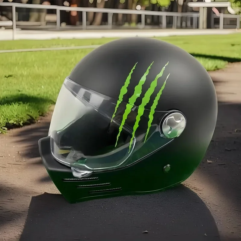 1PC Monster Claw Scratch Motorcycle Stickers Waterproof for Motorbike Helmet Fuel Tank Electric Scooter Vinyl Decals Decoration
