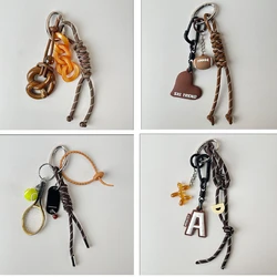 Simple Style Bag Pendant Keychain Fashion Multiple Options Tennis Heart Letter For Men Women Accessories Gift Wholesale