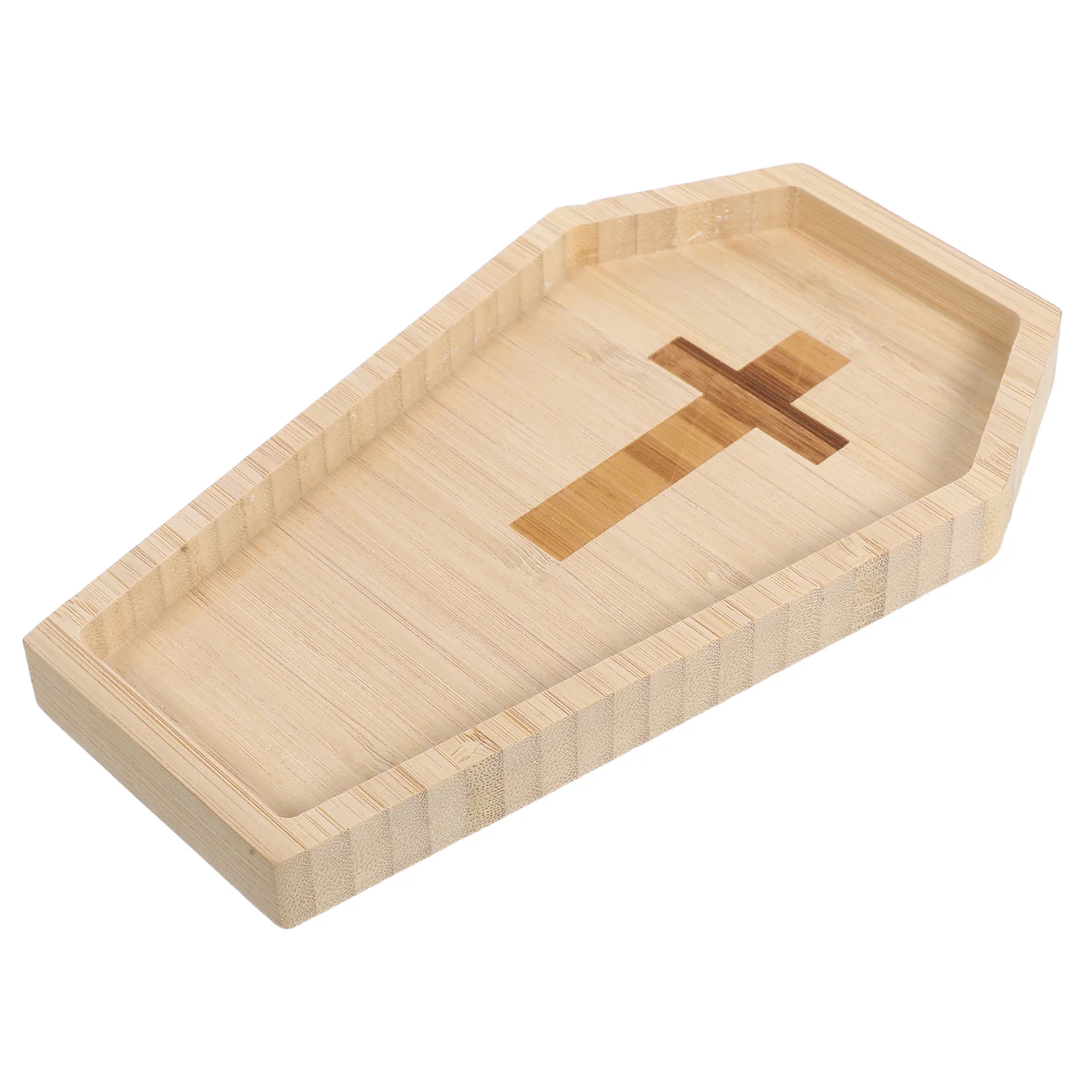

Halloween Decorative Tray Wood Snack Platter Fruits Plate Sushi Board Cheese Kitchen Appetizer Dessert Serving Gothic