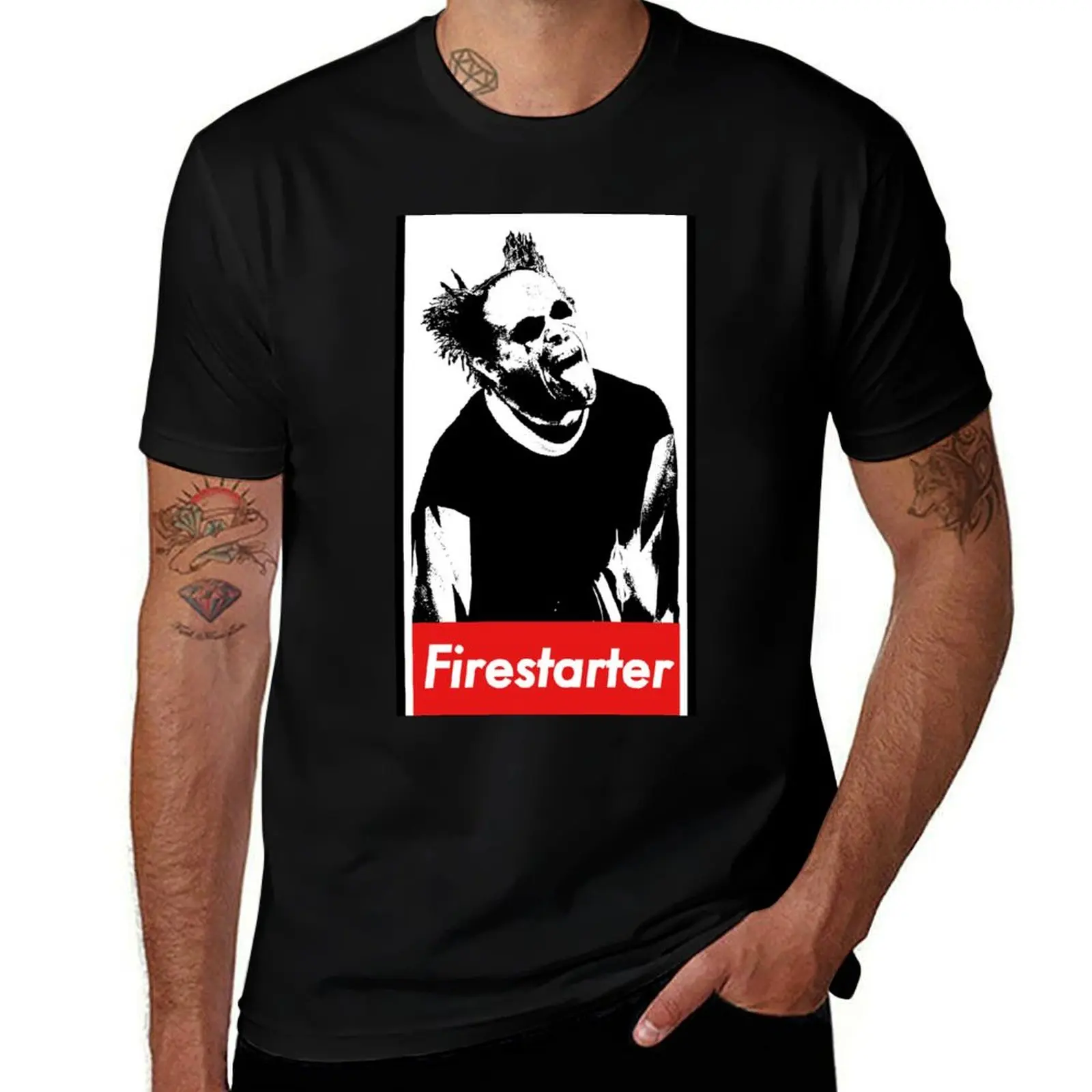 Keith Flint - Firestarter T-Shirt Halloween Theme T-Shirt
