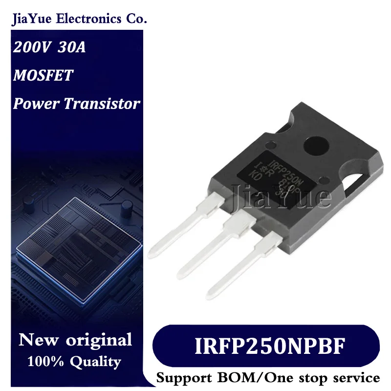 

5pcs/lot 100% New Original Chips IRFP250NPBF TO-247AC-3 200V 30A MOSFET Field effect tube Power Transistor IRFP250NPbF