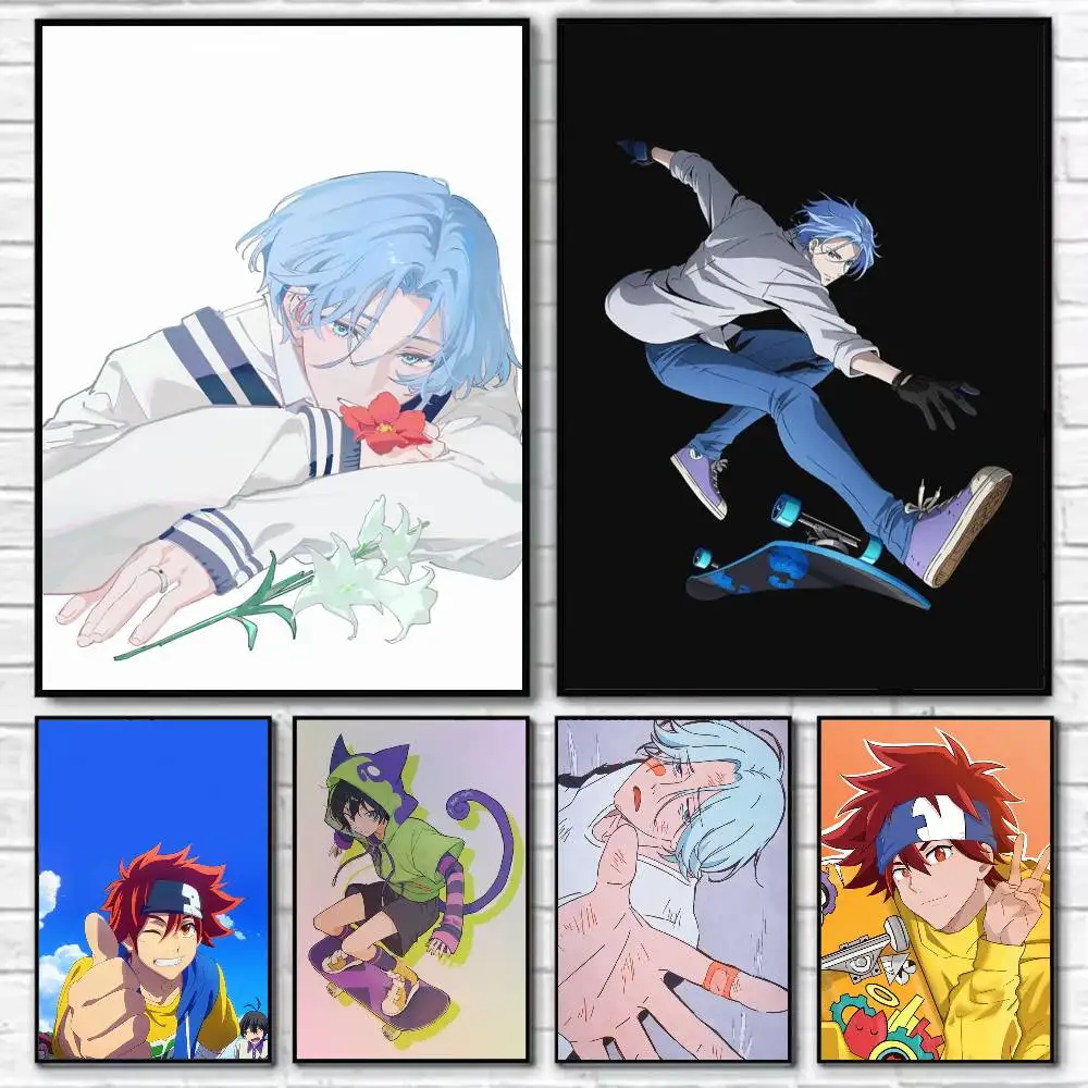 Infinite Skater Poster Self-adhesive Art Waterproof Paper Sticker Coffee House Bar Room Wall Decor