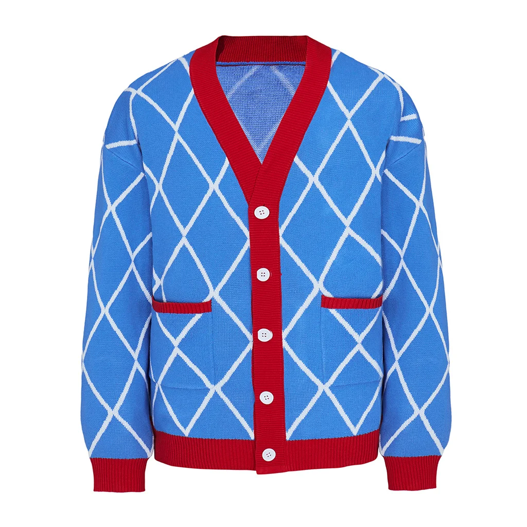 Adventure Guido Mista Cosplay Costume Cardigan Sweater Guido Mista Jacket Coat Halloween Set For Adult