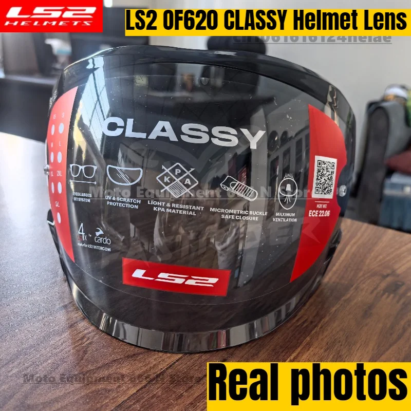 

LS2 оригинальные линзы OF620 CLASSY светло-черные, лицевые щитки для шлема f620, сменные аксессуары для шлема