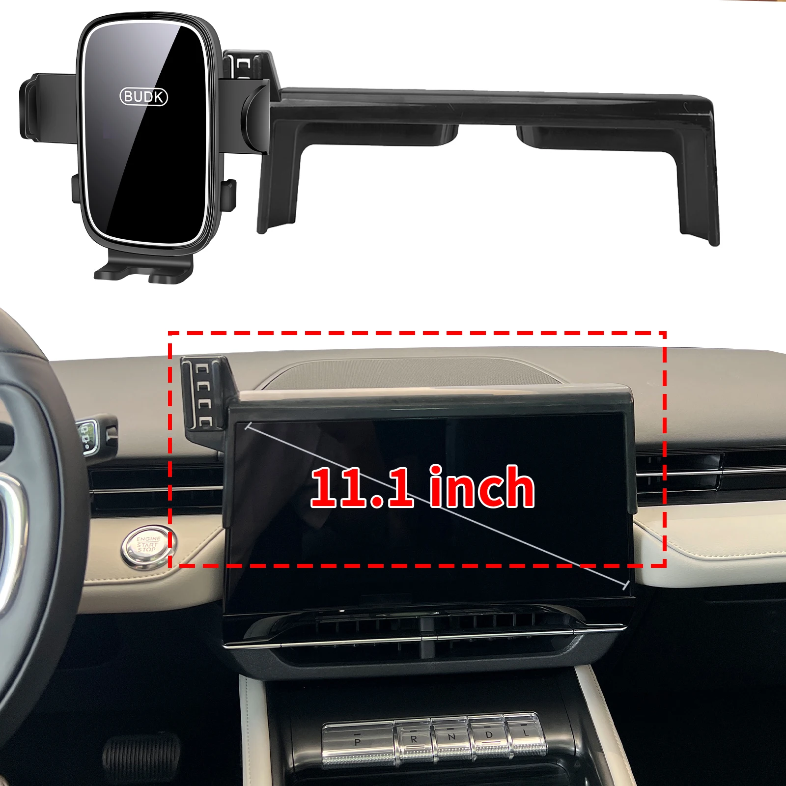 

fit for Lincoln Nautilus 2024 2025 2026 Custom Fit Phone Holder Mount Dashboard Screen Base No Drill Car​​ accessoires