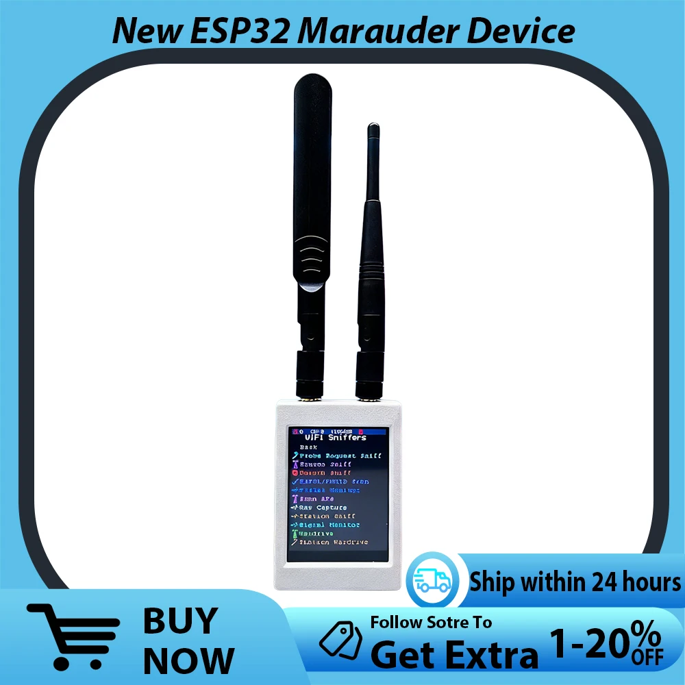New ESP32 Marauder …